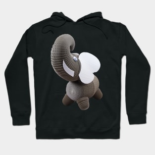 The grey elephant Hoodie